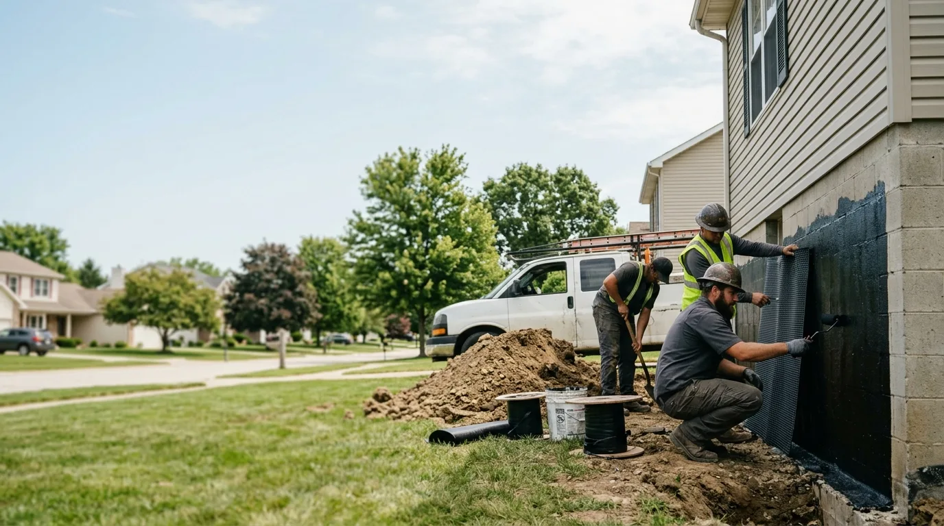 Basement Waterproofing in Farragut, IA near me